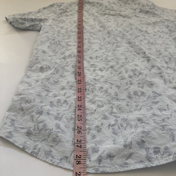 Travis Mathew Collared Shirt Mens Medium Tropical Floral‎ All Over Print Golf - Picture 6 of 8